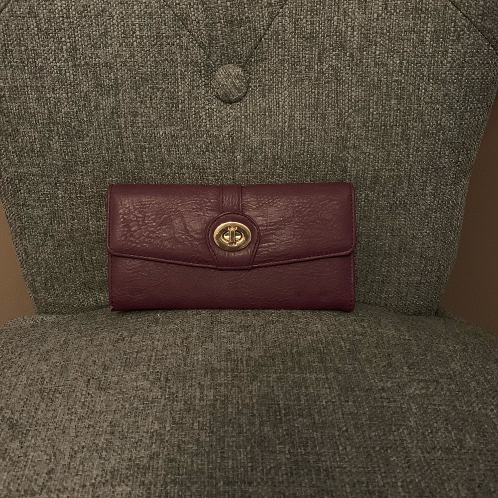 Charming Charlie Purple Wallet